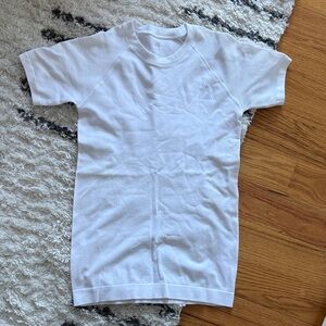 Sweaty Betty White Short-Sleeve Performance Top
